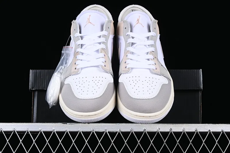 All categories Air Jordan Jordan series basketball shoes Air Jordan 1 Low Air Jordan 1 Low OG EX "Tech Grey" AJ1 Joe 1 white gray ancient culture casual sports sneakers DN1635-002